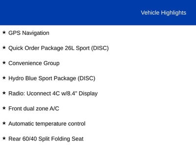 2018 RAM 1500 Sport Crew Cab 4x4 5'7" Box