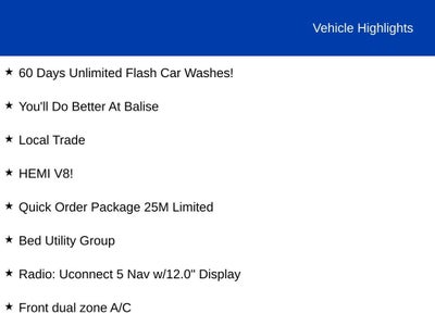 2022 RAM 1500 Limited Crew Cab 4x4 5'7" Box