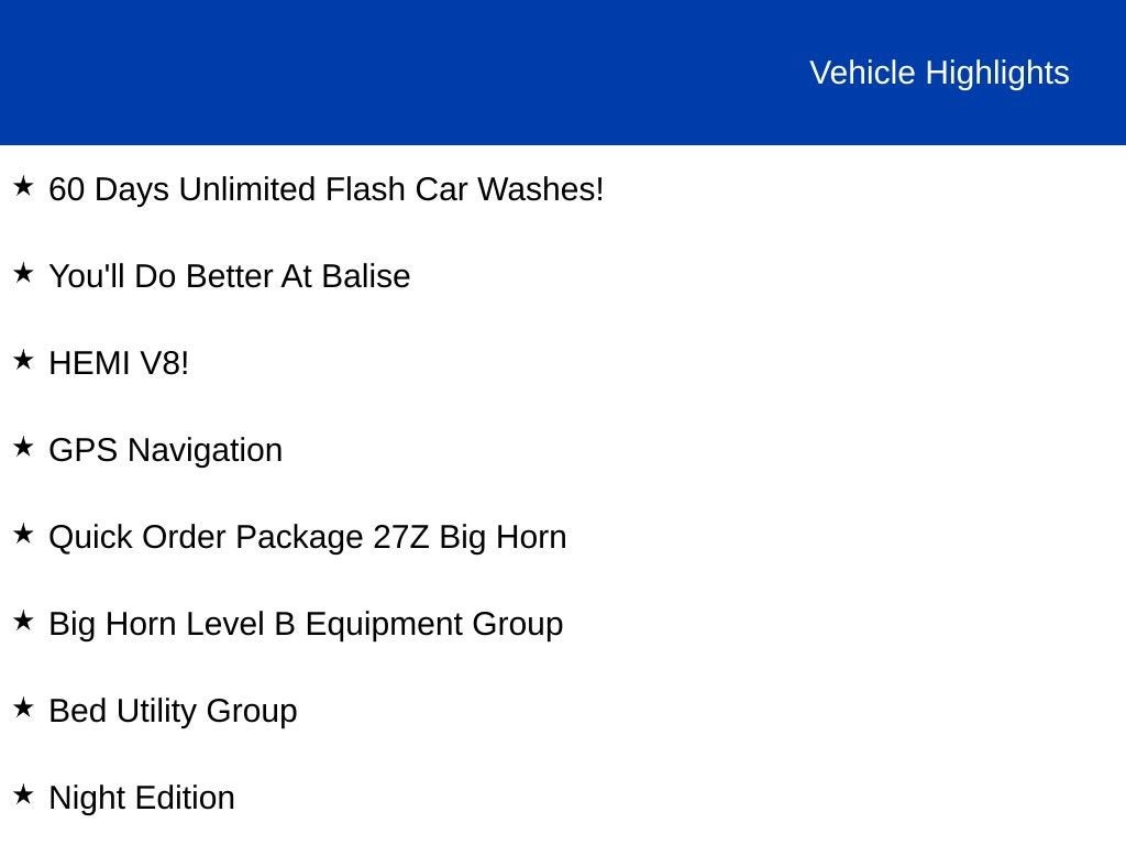 2023 RAM 1500 Big Horn