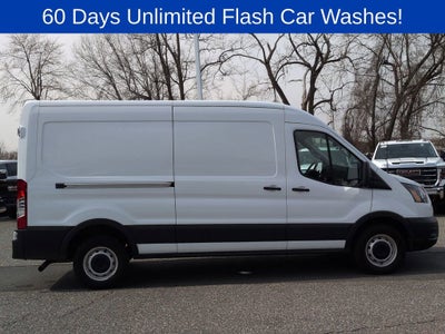 2023 Ford Transit Cargo Van T-250 130" Med Rf 9070 GVWR RWD
