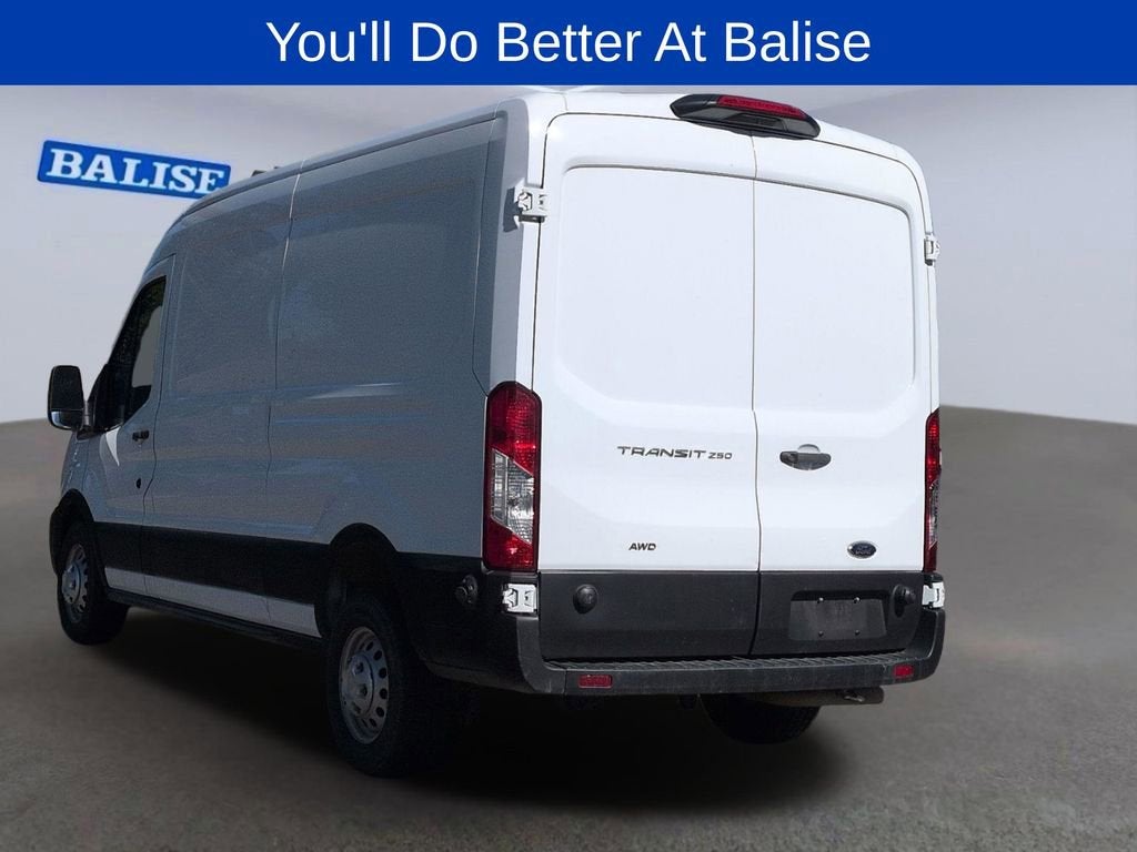 2024 Ford Transit Cargo Van T-250 148" Med Rf 9070 GVWR AWD