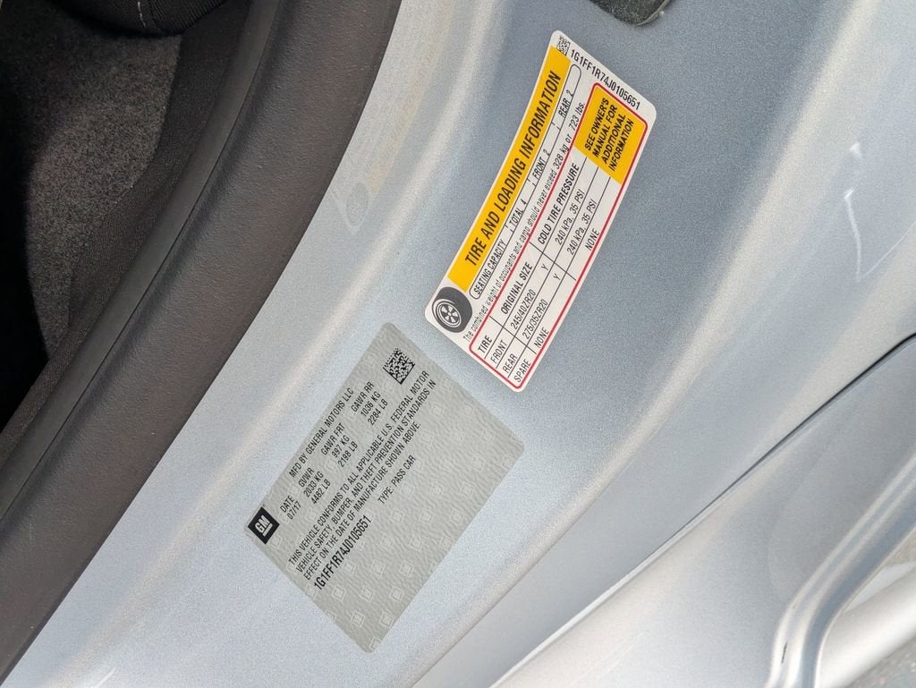 2018 Chevrolet Camaro 1SS