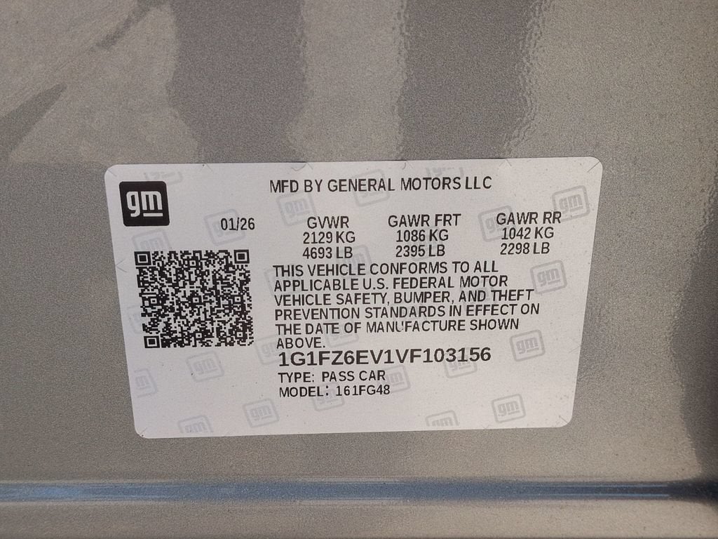 2027 Chevrolet Bolt RS