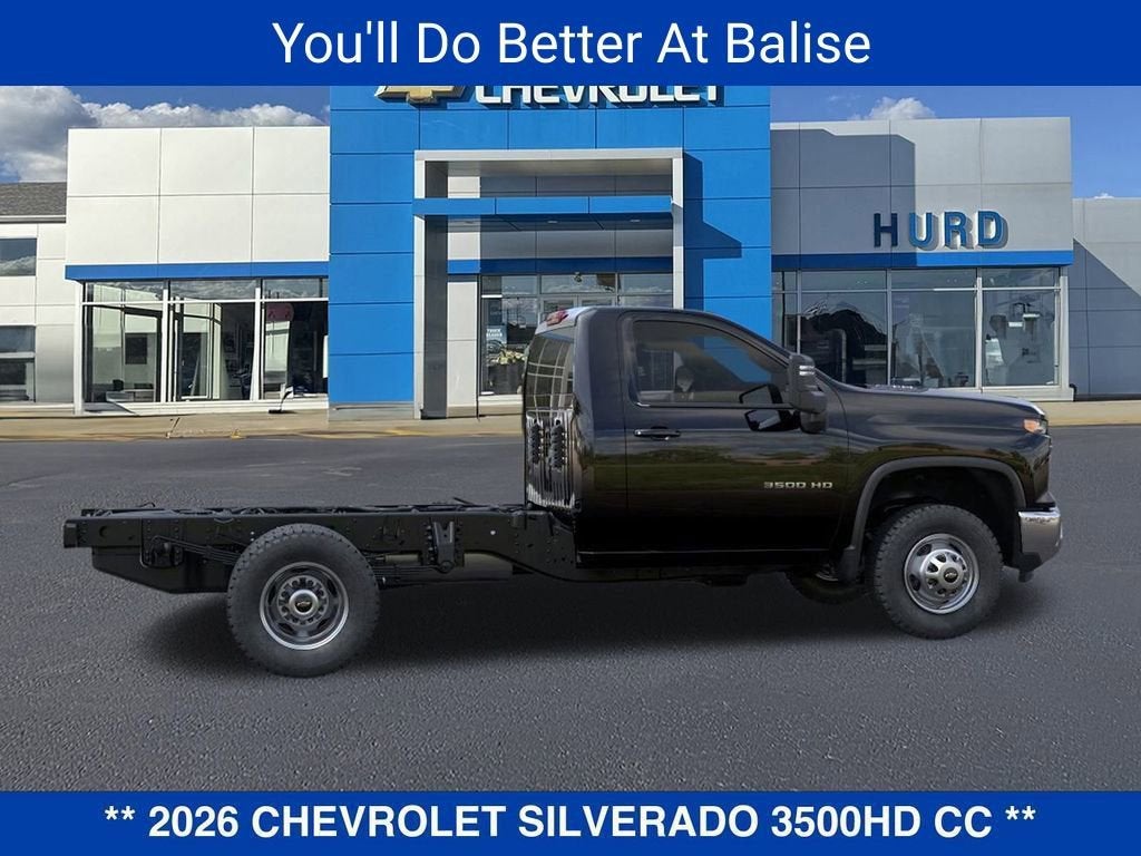 2026 Chevrolet Silverado 3500 HD Chassis Cab Work Truck