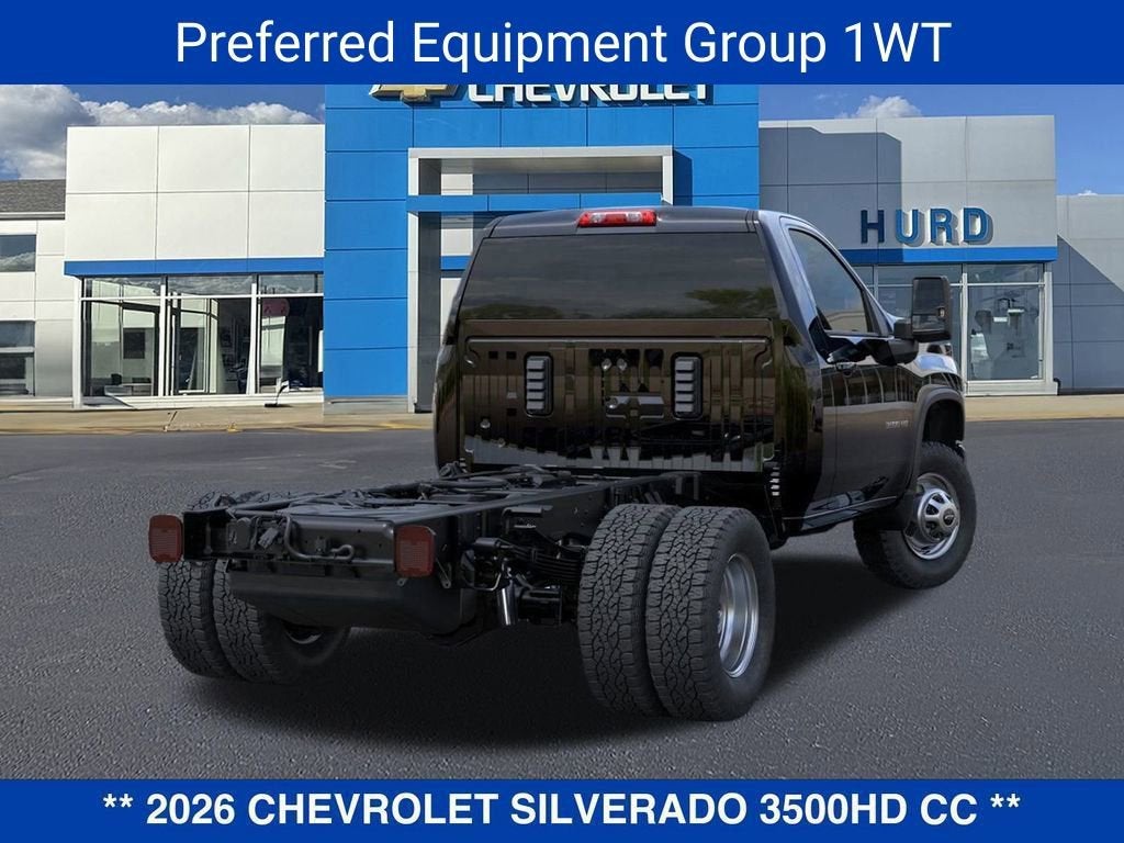 2026 Chevrolet Silverado 3500 HD Chassis Cab Work Truck