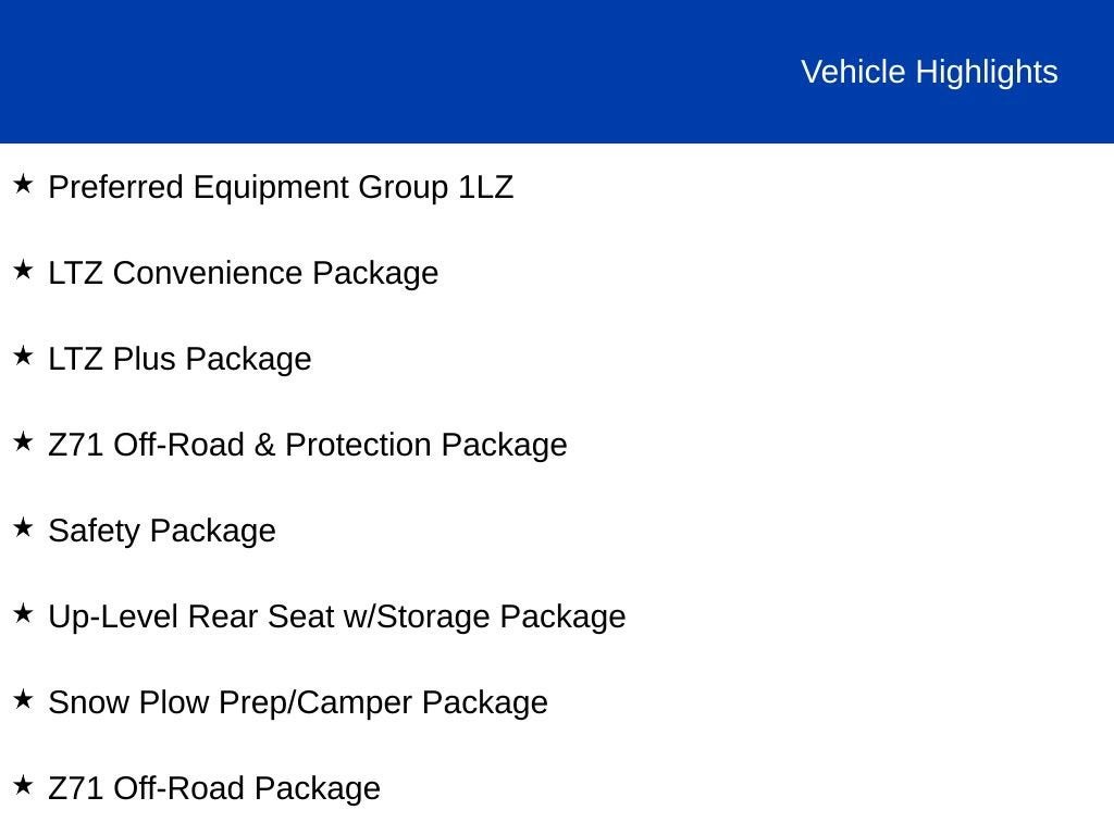 2020 Chevrolet Silverado 2500 HD LTZ