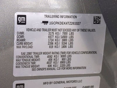 2026 Chevrolet Silverado 1500 LT