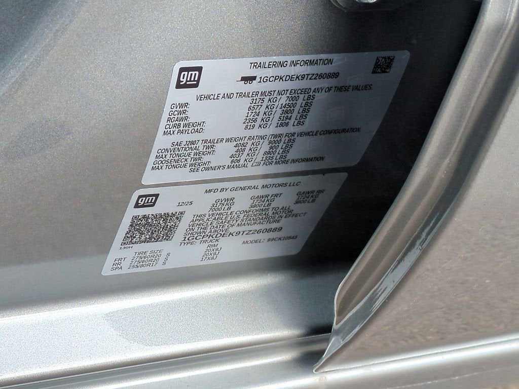 2026 Chevrolet Silverado 1500 LT