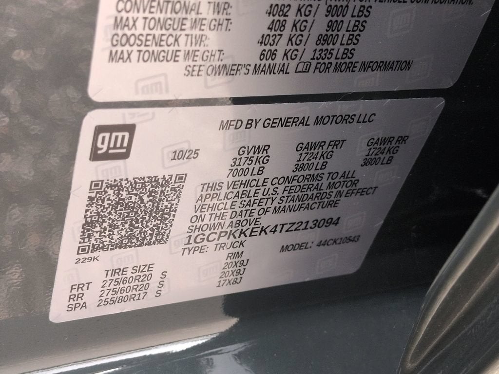 2026 Chevrolet Silverado 1500 LT (2FL)