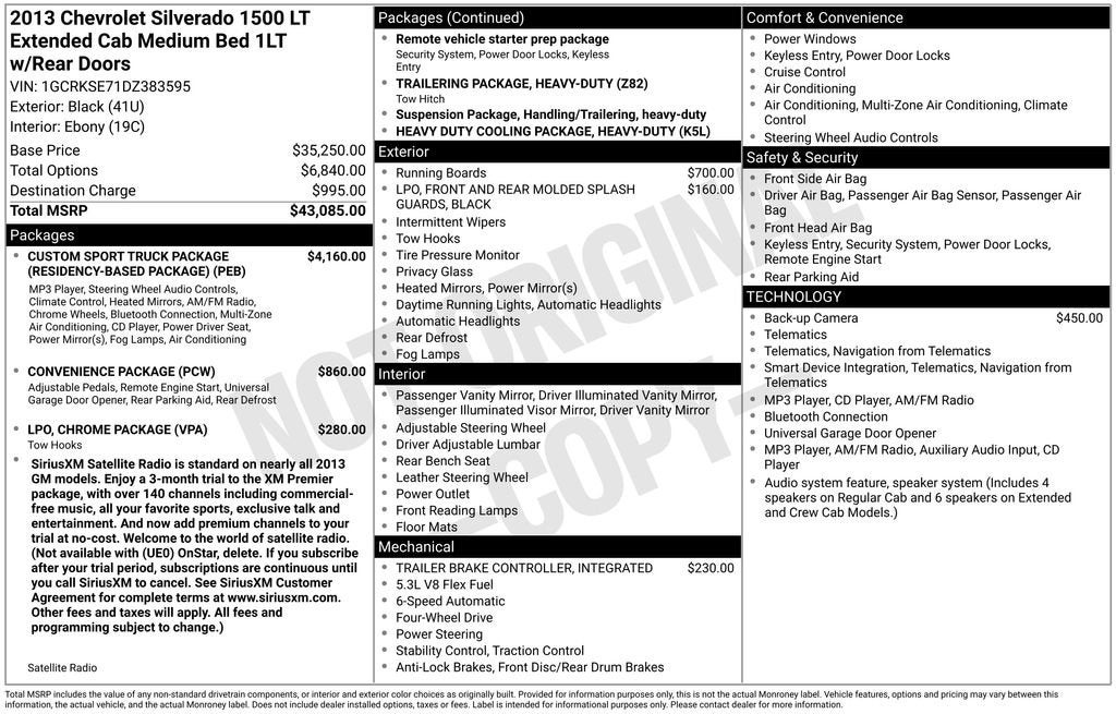 2013 Chevrolet Silverado 1500 LT
