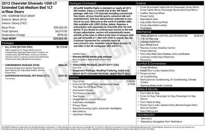 2012 Chevrolet Silverado 1500 LT