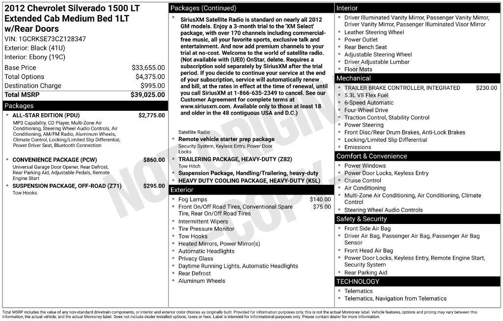 2012 Chevrolet Silverado 1500 LT