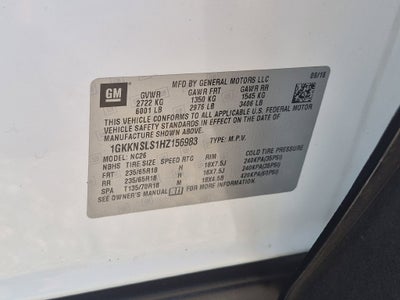 2017 GMC Acadia SLE