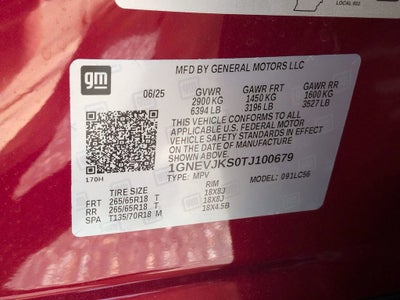 2026 Chevrolet Traverse Z71