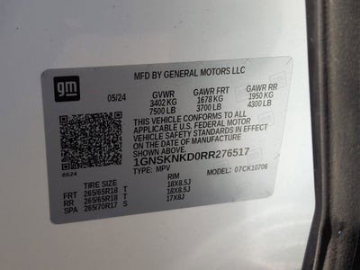 2024 Chevrolet Tahoe LT