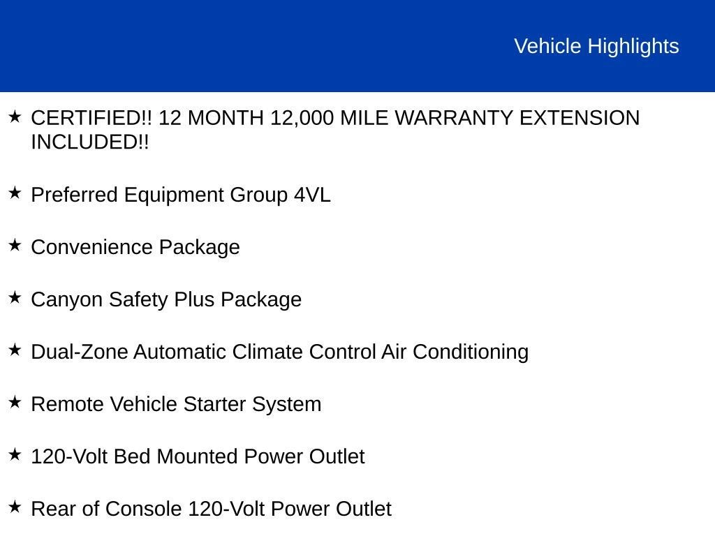 2026 GMC Canyon Elevation