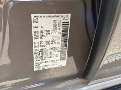2023 Nissan Frontier Crew Cab PRO-4X 4x4