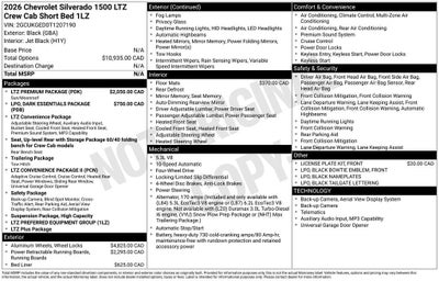 2026 Chevrolet Silverado 1500 LTZ