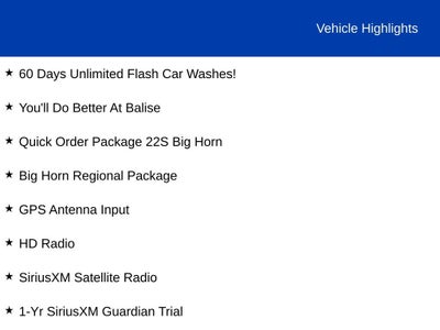 2018 RAM 1500 Big Horn Crew Cab 4x4 5'7" Box