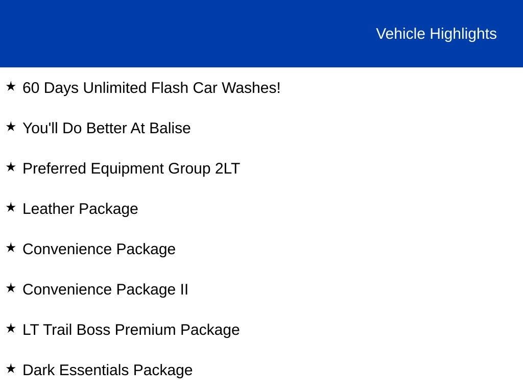 2026 Chevrolet Silverado 1500 LT Trail Boss