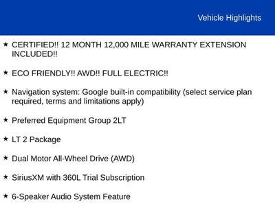2025 Chevrolet Equinox EV LT