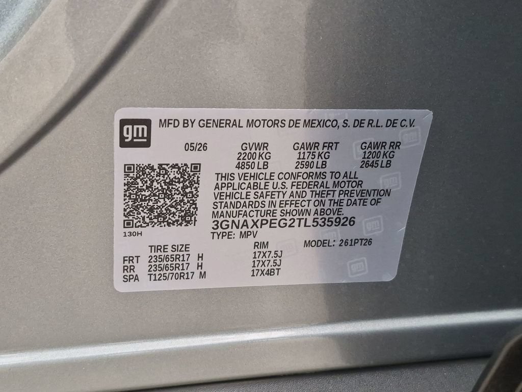 2026 Chevrolet Equinox LT