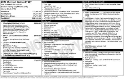 2027 Chevrolet Equinox LT