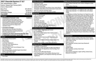 2027 Chevrolet Equinox LT