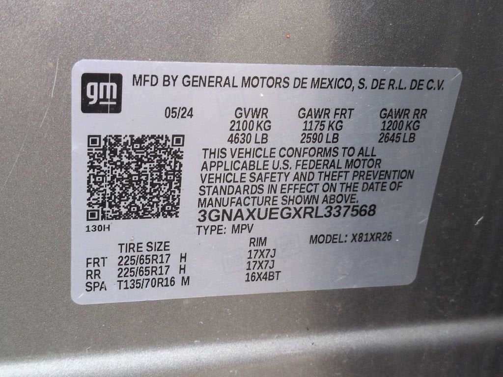 2024 Chevrolet Equinox LT