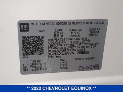 2022 Chevrolet Equinox LT