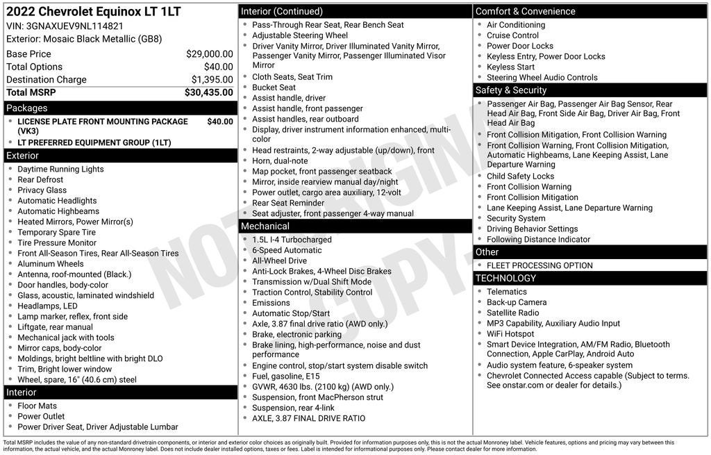 2022 Chevrolet Equinox LT