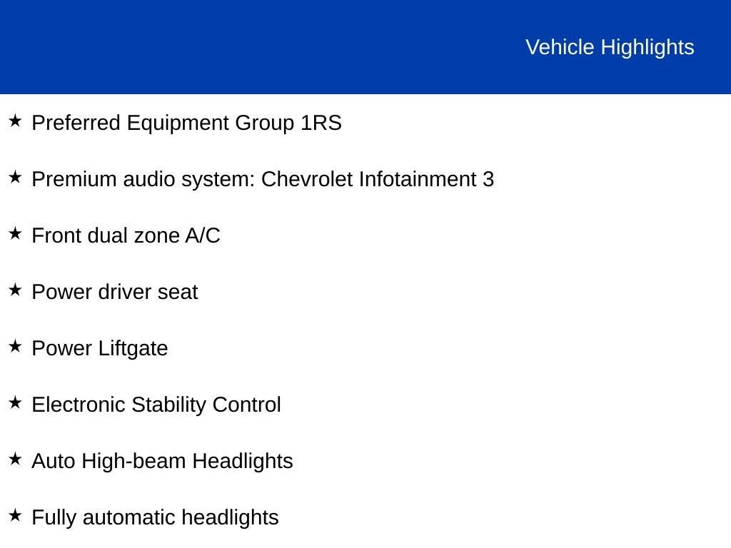 2023 Chevrolet Equinox RS