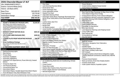 2026 Chevrolet Blazer 3LT