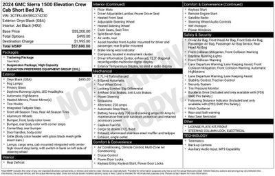 2024 GMC Sierra 1500 Elevation