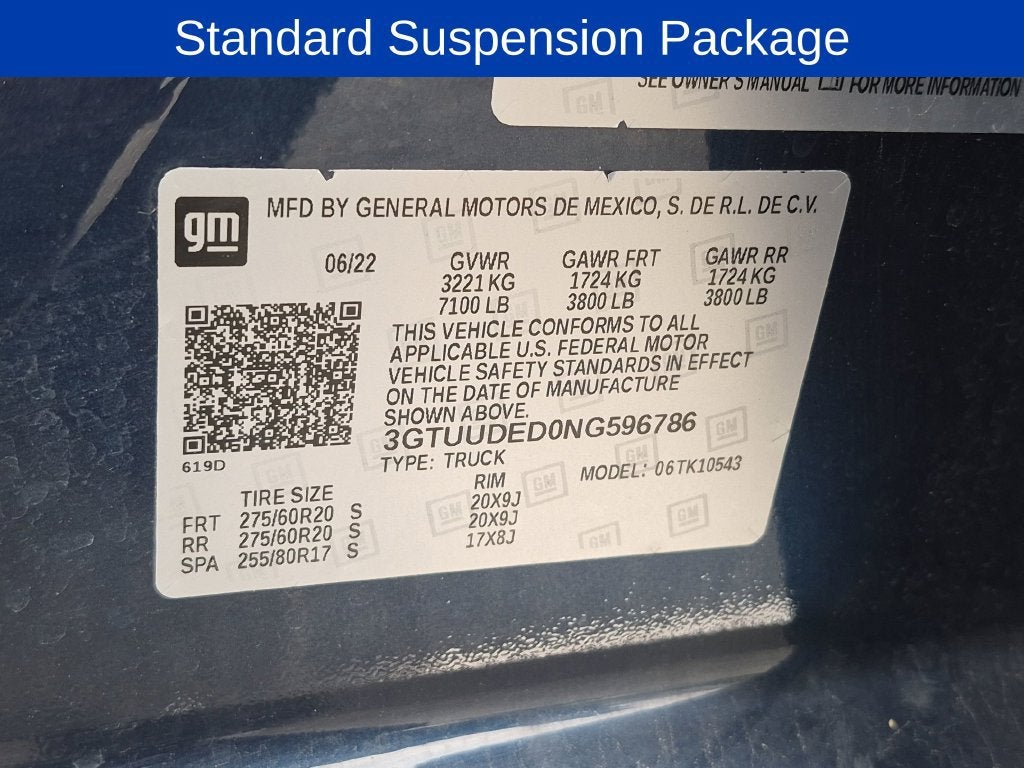 2022 GMC Sierra 1500 SLT