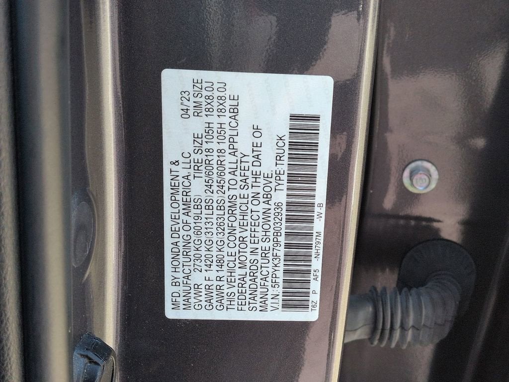 2023 Honda Ridgeline RTL-E