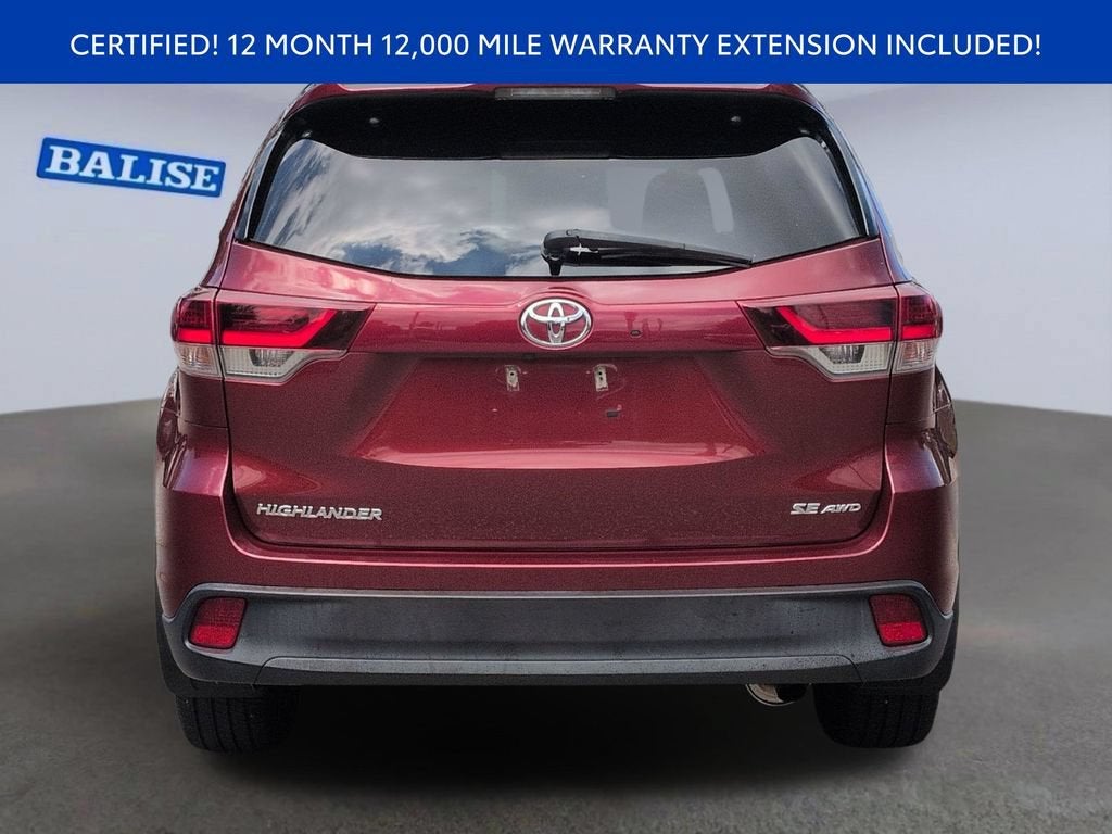 2019 Toyota Highlander SE