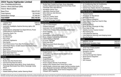 2024 Toyota Highlander Limited