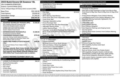 2023 Buick Encore GX Essence
