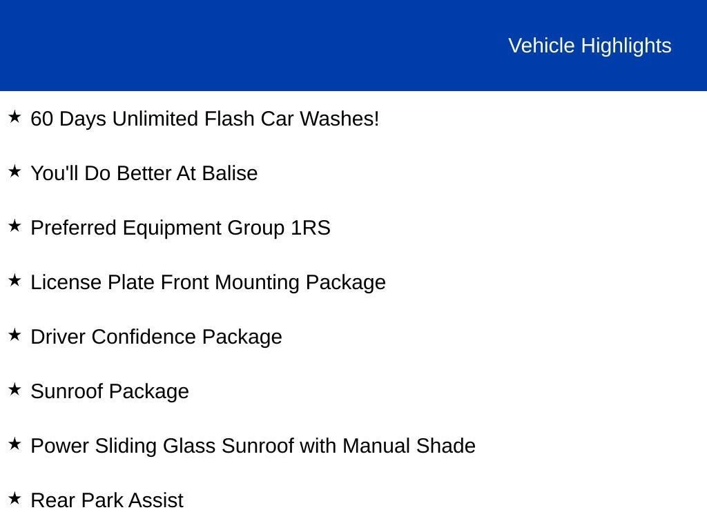 2026 Chevrolet Trax 1RS
