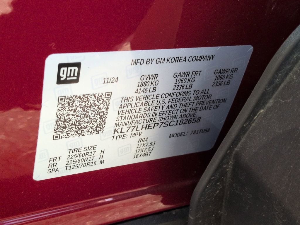2025 Chevrolet Trax LT
