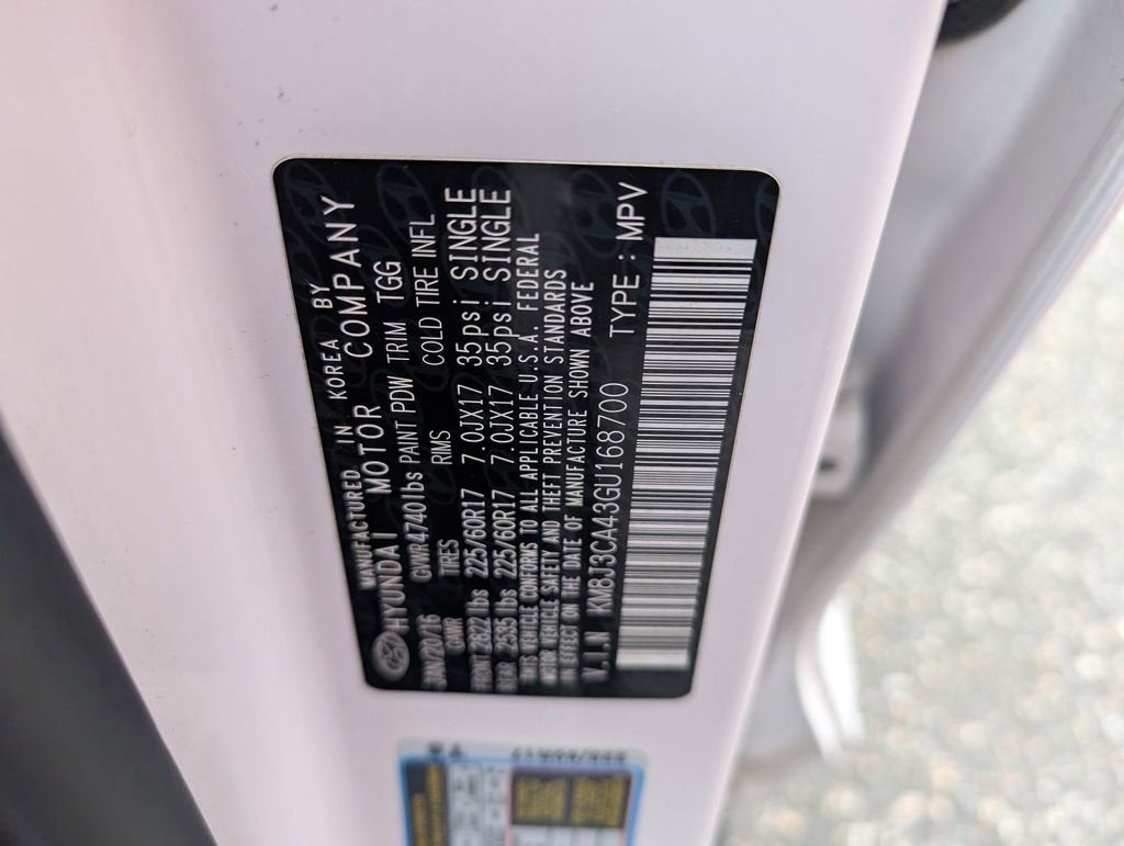 2016 Hyundai Tucson SE