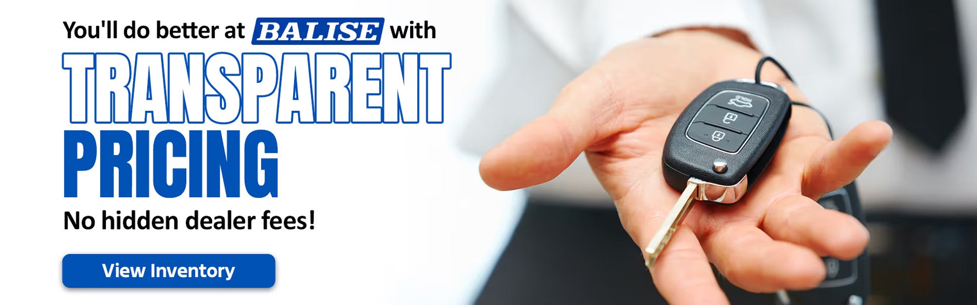 No hidden dealer fees at Balise Chevrolet