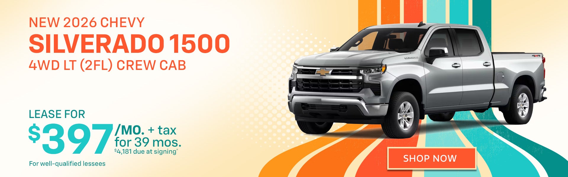 New 2026 Chevrolet Silverado 1500 4WD RST Crew Cab