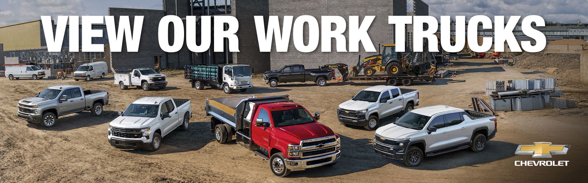 View our work trucks